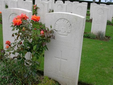 Oswald Stafford Brown grave
