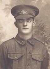 Sepia photograph of Frances Powell