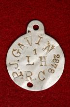 Identity tag of PJ Gavin