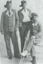 Stanley Mattinson (middle)