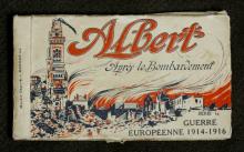 Image depicts the front cover of the postcard booklet.