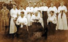 Sepia photo of Willyama Patriotic Club