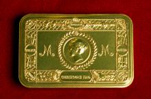 1914 cigarette case to commemorate the Christmas Truce.