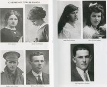 Walter Badan's siblings. Daisy, Jessie, William, Annie, Mary (Ellen), Edward (Bruce) 