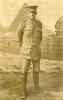 Full length sepia portrait of Oswald William Meyer
