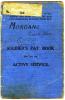 Pay book of David John Morgans